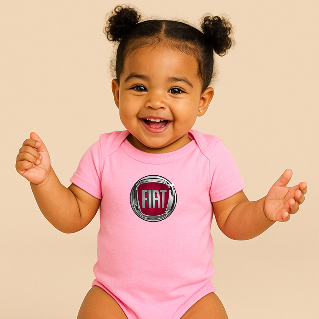 Fiat Car Baby Romper Onesie